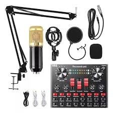 Producto - MIC. VOCAL C/COND.  + BRAZO ART. + PLACA DE SONIDO MIC-31004