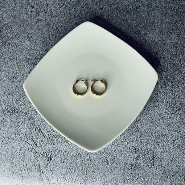 Producto - Argollitas AQ Doradas 2cm