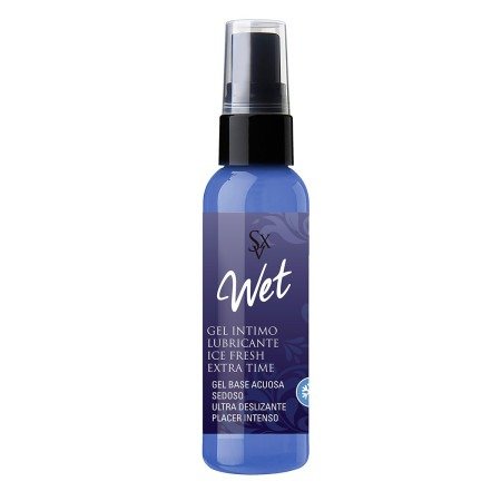 Producto - LUBRICANTE WET ICE FRESH EXTRA TIME - RETARDANTE - SEXITIVE 75ML