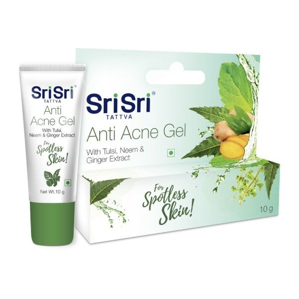 Producto - Gel Antiacne Vegan Cruelty Free Sin Tacc Sri Sri Tattva 10Gr