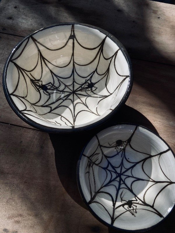 Producto - Set de Bowls tela arañas (2bowls)