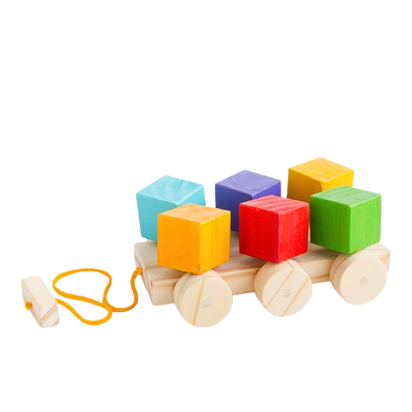 Producto - Carrito de arrastre con cubos encastrables