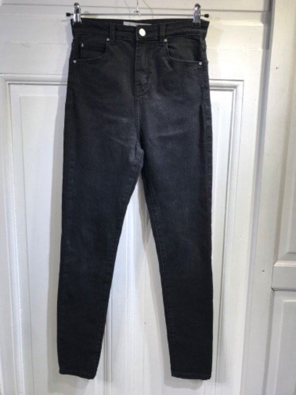 Producto - Jean DESIDERATA negro gastado chupin Talle 24- PRECIO: 32x