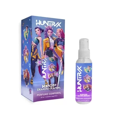 Producto - Body Splash Guerreras K-pop 65ml Con Figuras Recortables!