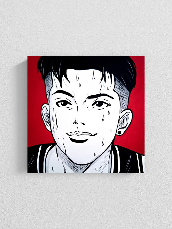 Producto - Cuadro Ryota -Slam Dunk-  (color)
