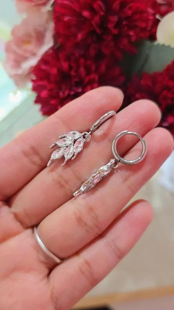 Producto - Argollas dijes gotas AQ