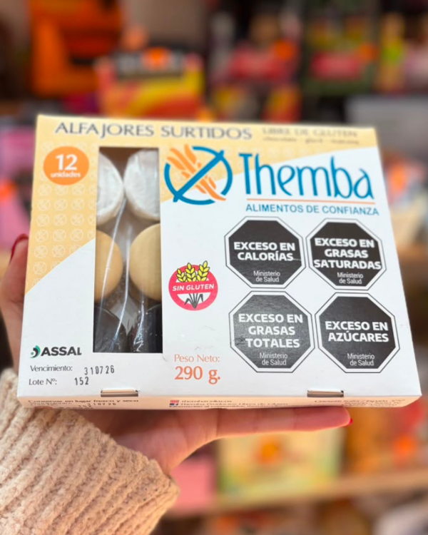 Producto - Alfajorcitos surtidos Themba x12un - 0
