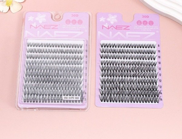 Producto - PESTAÑA POSTIZA DIY CLUTER NAEZ 30D 0.07 Mix 8-14mm