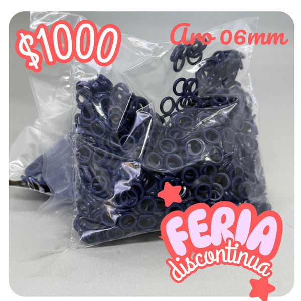 Producto - Aro 06 mm azul marino - +800 unidades
