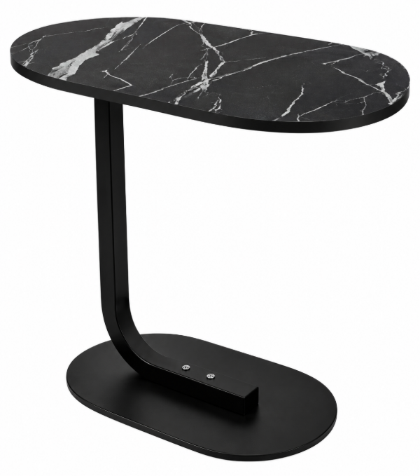 Producto - MESA DE ARRIME SIMIL MARMOL PARA ARMAR EN CAJA 39X28X56 CM - 0