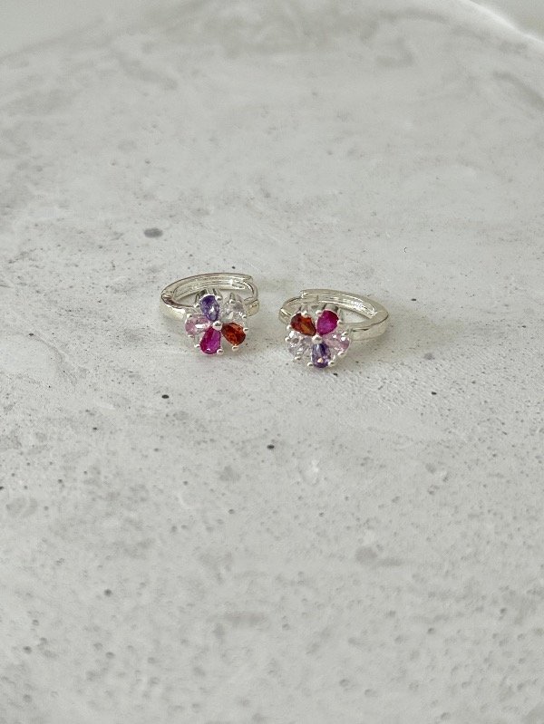 Producto - Aros Cubic Flor - 0