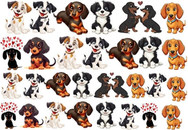 Producto - LAMINA PERRITOS 6