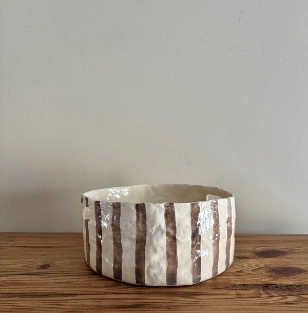Producto - Ensaladera Lola color Pecan tamaño grande- ENTREGA INMEDIATA