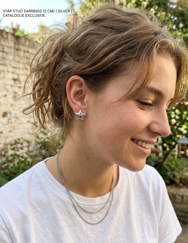 Producto - Aros estrella bombé