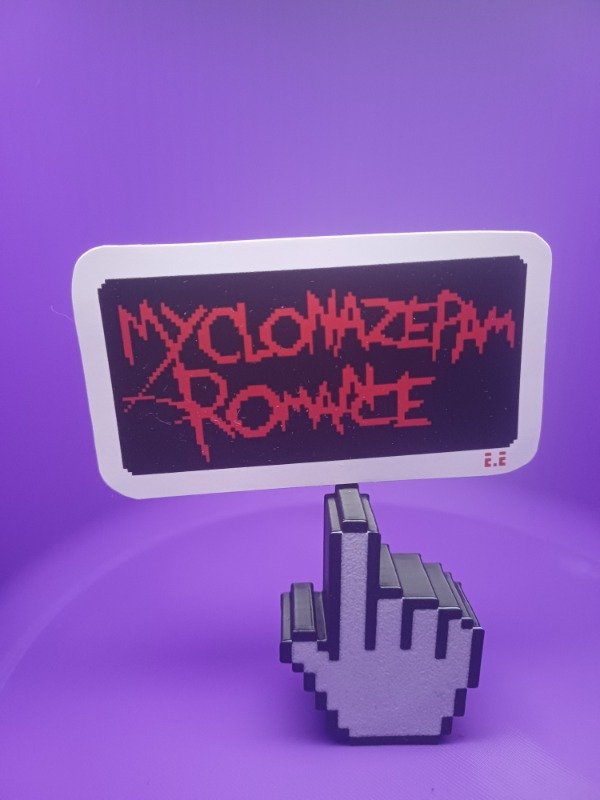 Producto - Sticker My clonazepam romance