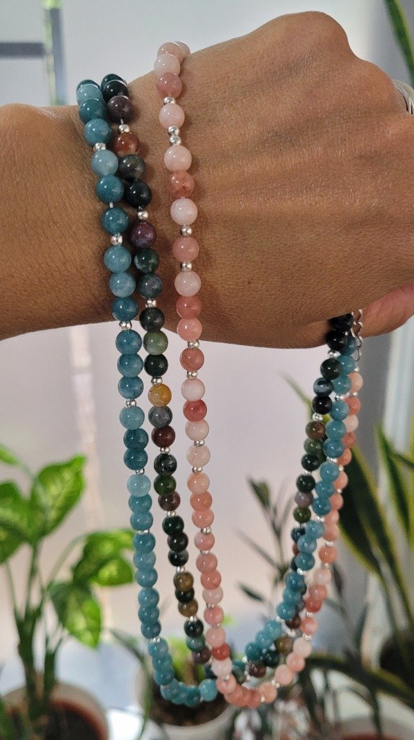 Producto - Collar piedras 6mm