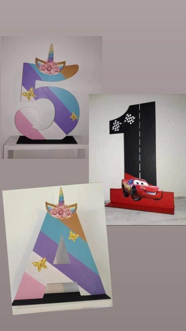 Producto - Número decorado - 0