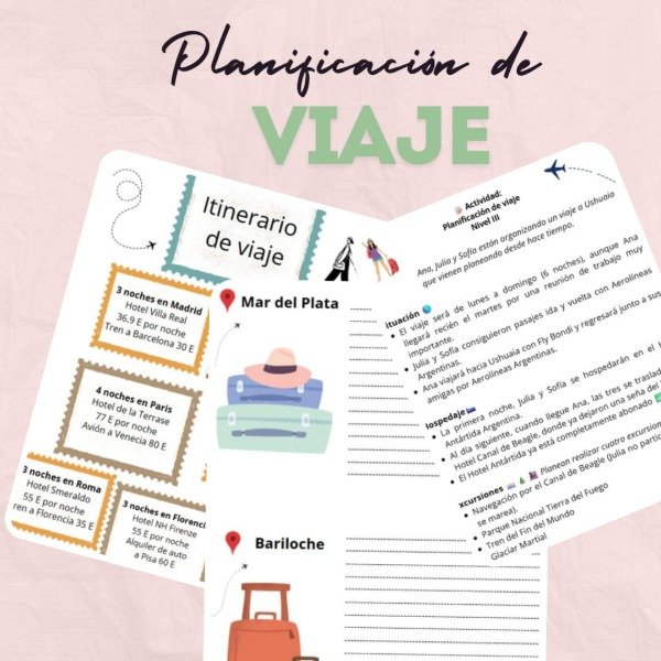 Producto - Planificacion de Viaje