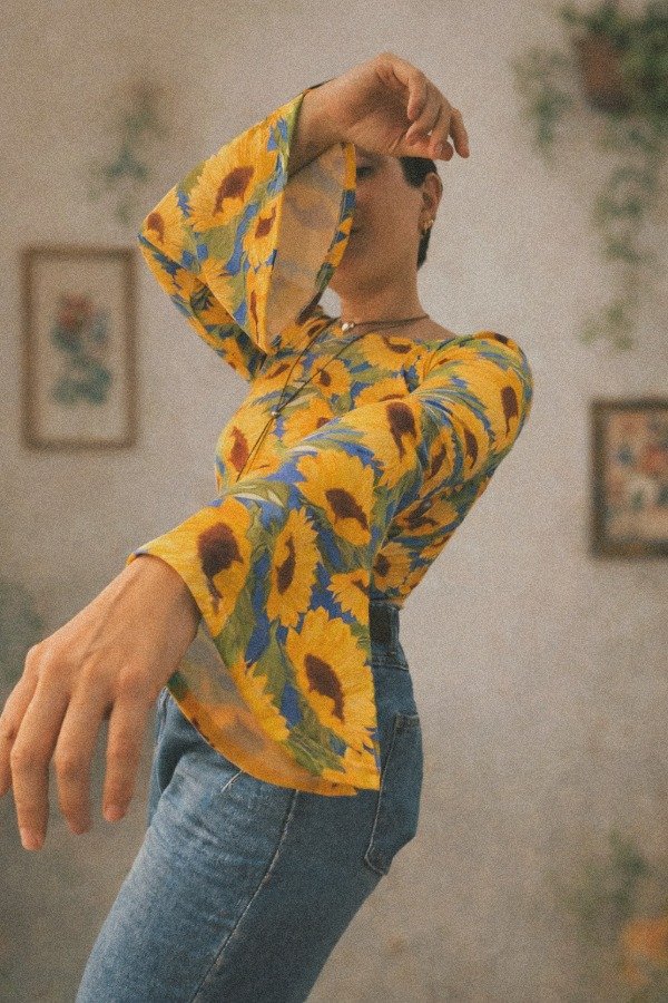 Producto - Remera Janis "Girasoles"