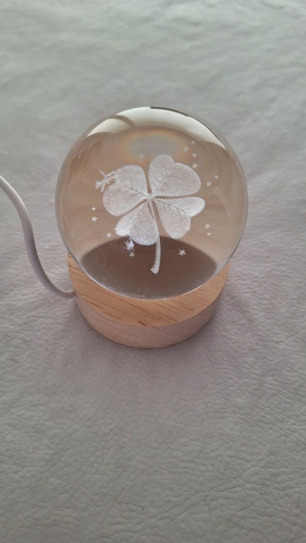 Producto - Lampara cristal Trebol - 0