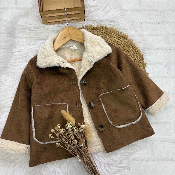 Producto - Gamulan en color CHOCO talles desde 6/9 m a 3/4 años