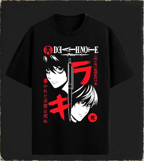Producto - REMERA DEATH NOTE