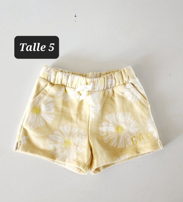 Producto - Short gap con friza talle 5 margaritas