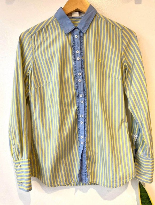 Producto - Camisa rayada Paula Cahen talle único