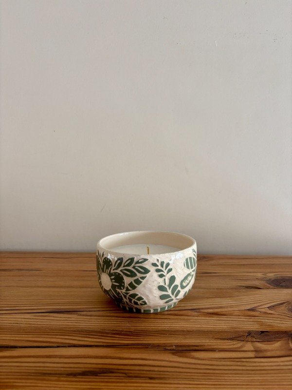 Producto - Cuenco Flor verde - ENTREGA INMEDIATA - 1
