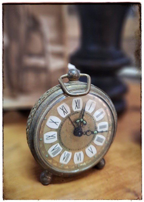 Producto - Reloj Despertador Bronce Alemán