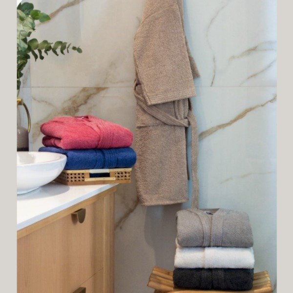 Producto - Bata de toalla Arco Iris. Adultos. Algodón