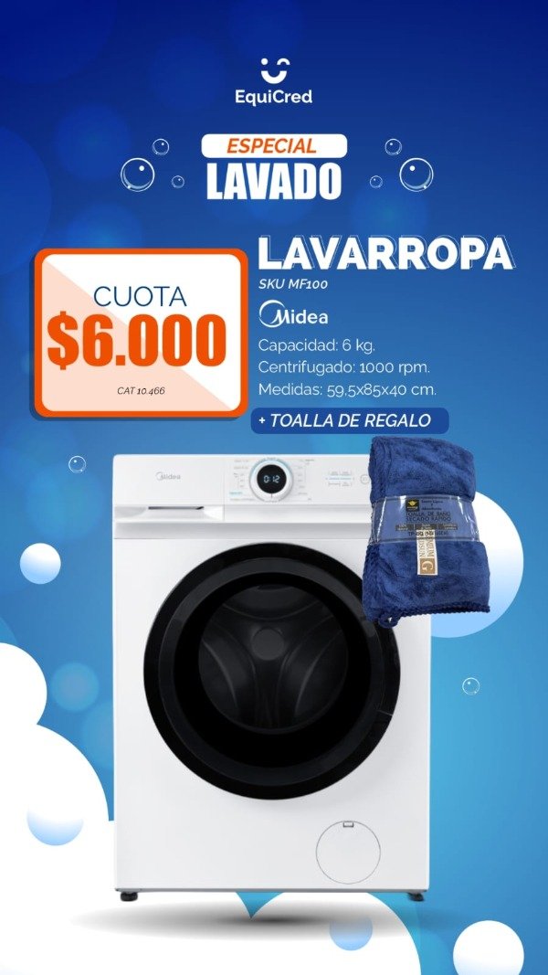Producto - LAVARROPAS MIDEA