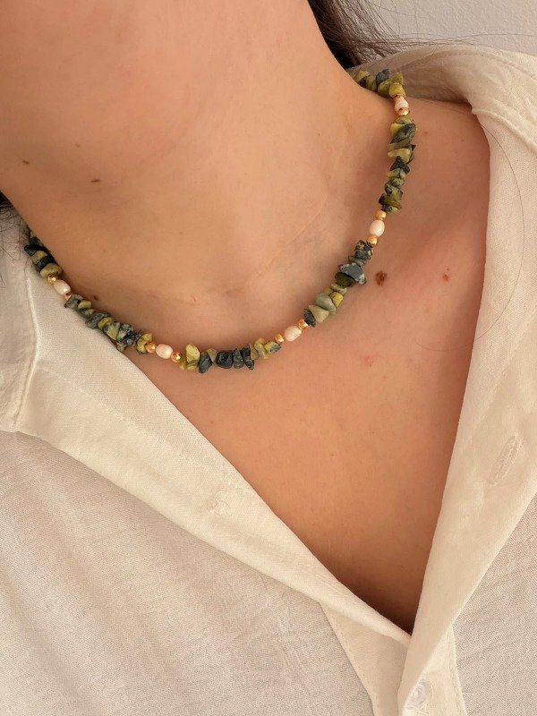 Producto - Collar Jaspe Dálmata VYA - 2