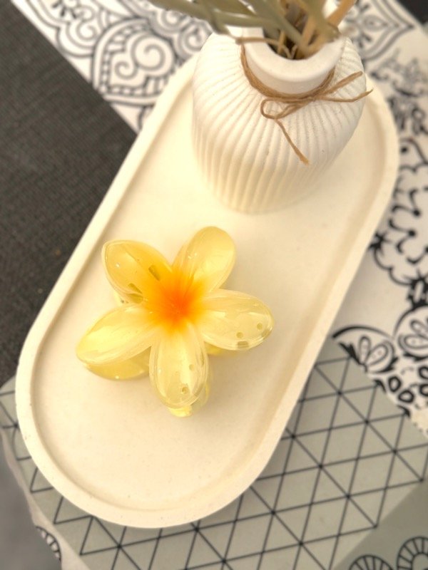Producto - Broche Hawai Full amarillo