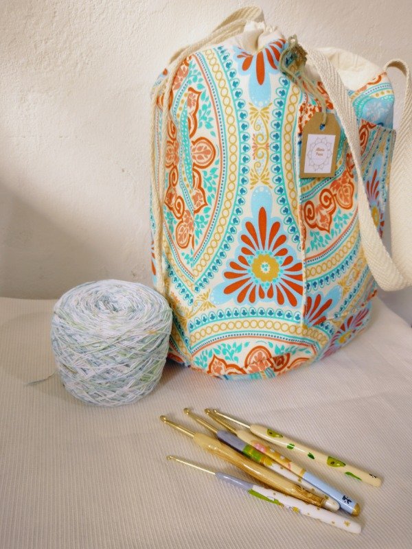 Producto - Tote porta todo aqua