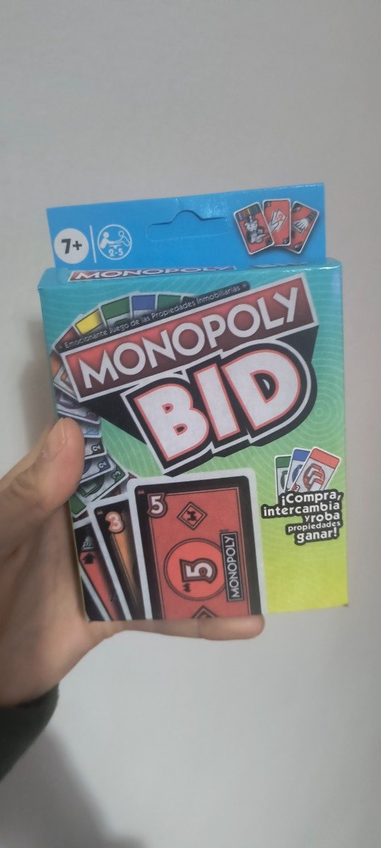 Producto - Juego de cartas monopoly