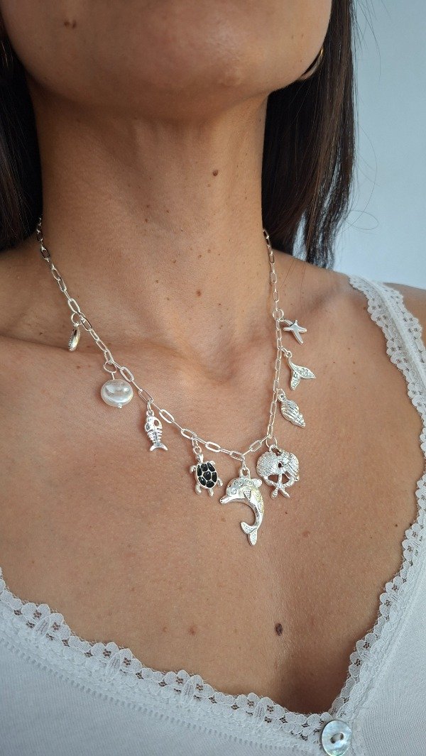 Producto - Collar ESLABÓN PEZ ESQUELETO