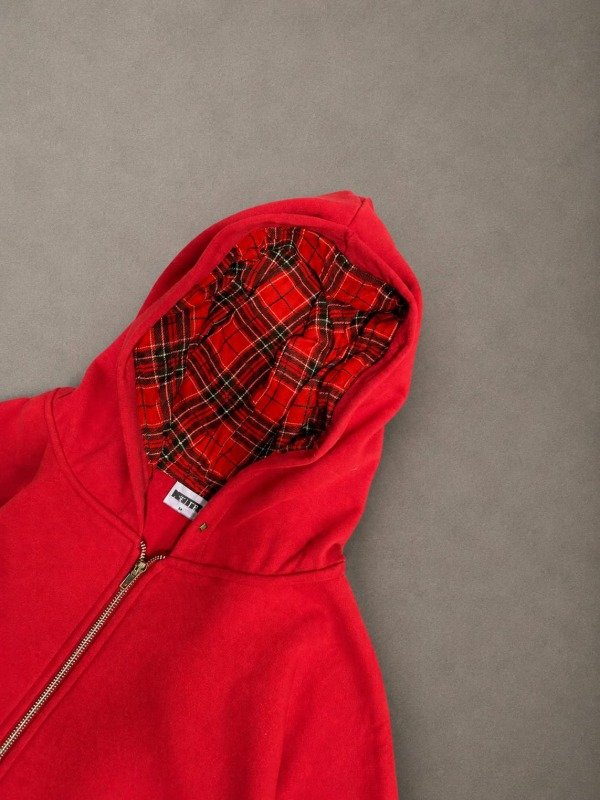 Producto - Zip Hoodie Riot Rojo - 1