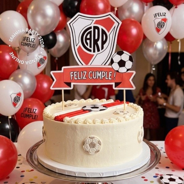 Producto - Topper cumpleaños River