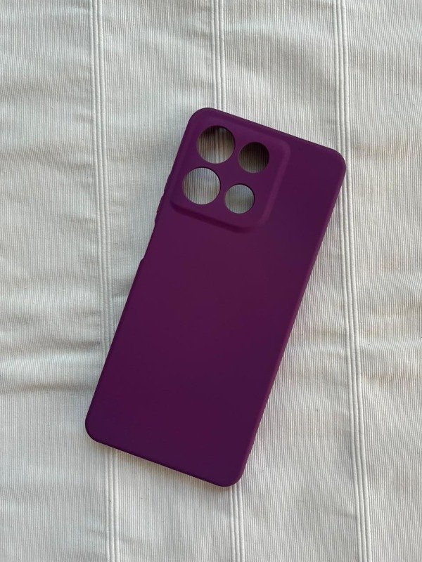 Producto - G56 silicona con felpa magenta