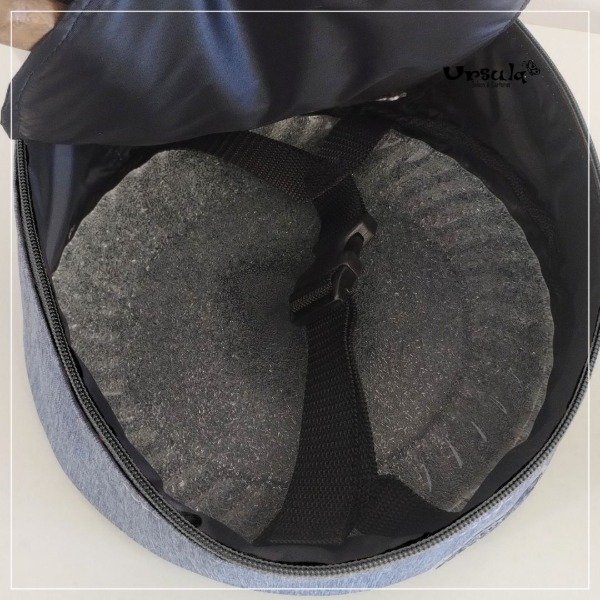 Producto - Porta platos (azul melange y negro) - 3