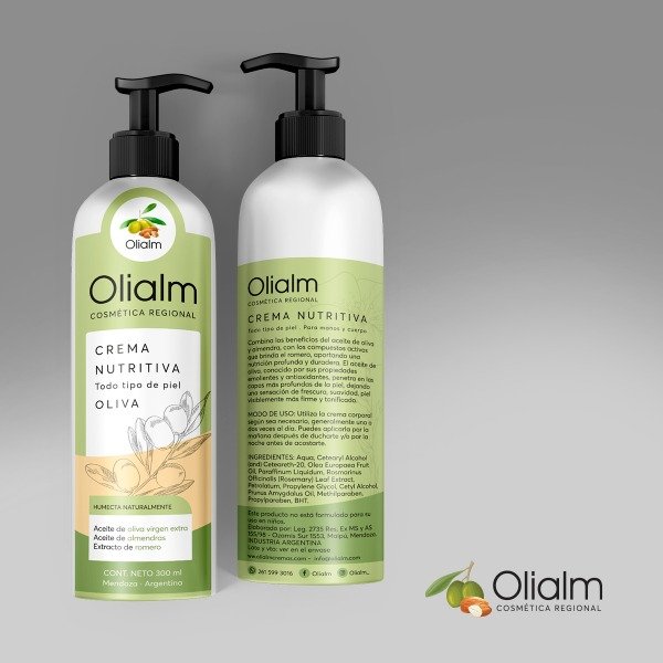 Producto - Crema Corporal de Oliva