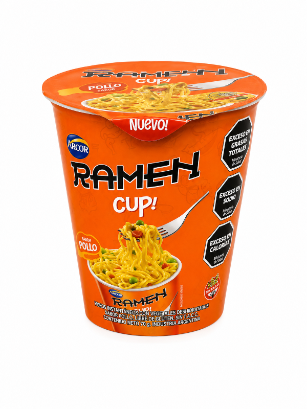 Producto - Ramen cups de pollo