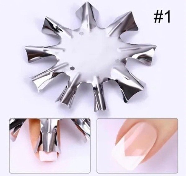 Producto - MOLDES DE FRENCH PARA POLYGEL O ACRILICAS