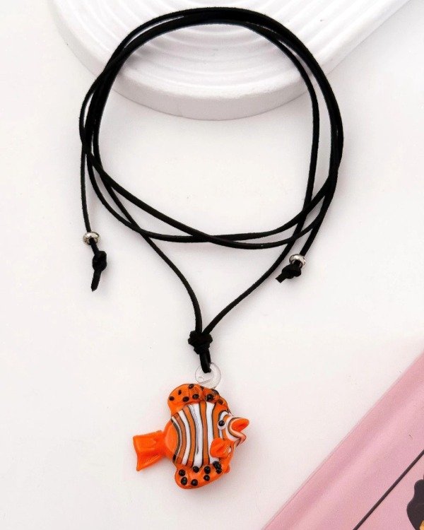 Producto - Collar Gamuza Nemo