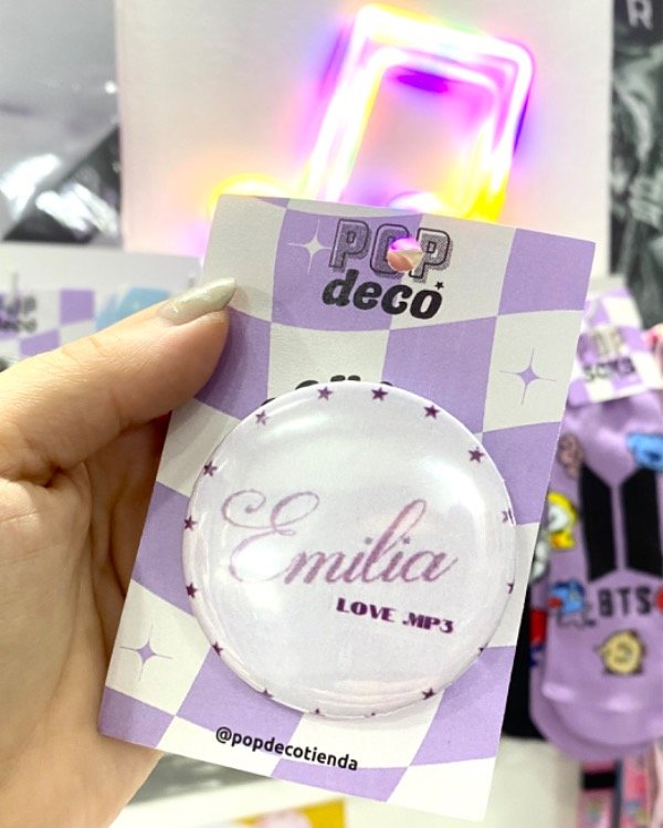 Producto - Pin Emilia Love MP3