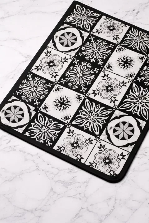 Producto - Secaplatos Absorbente Mosaico Negro - 1