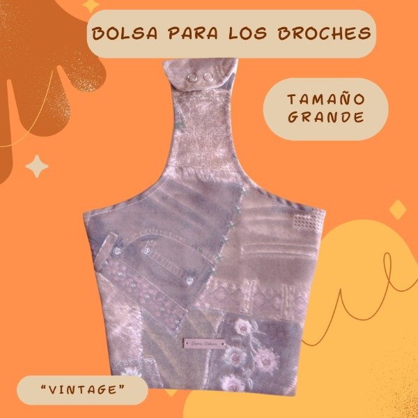 Producto - Bolsa para Broches - Vintage