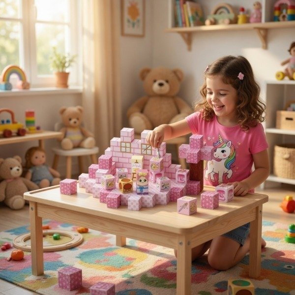 Producto - Juego de Bloques Cubos Magnéticos o Imantados Candy Planet x 90 - 0