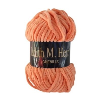 Producto - Chenille Judith Herz color salmón